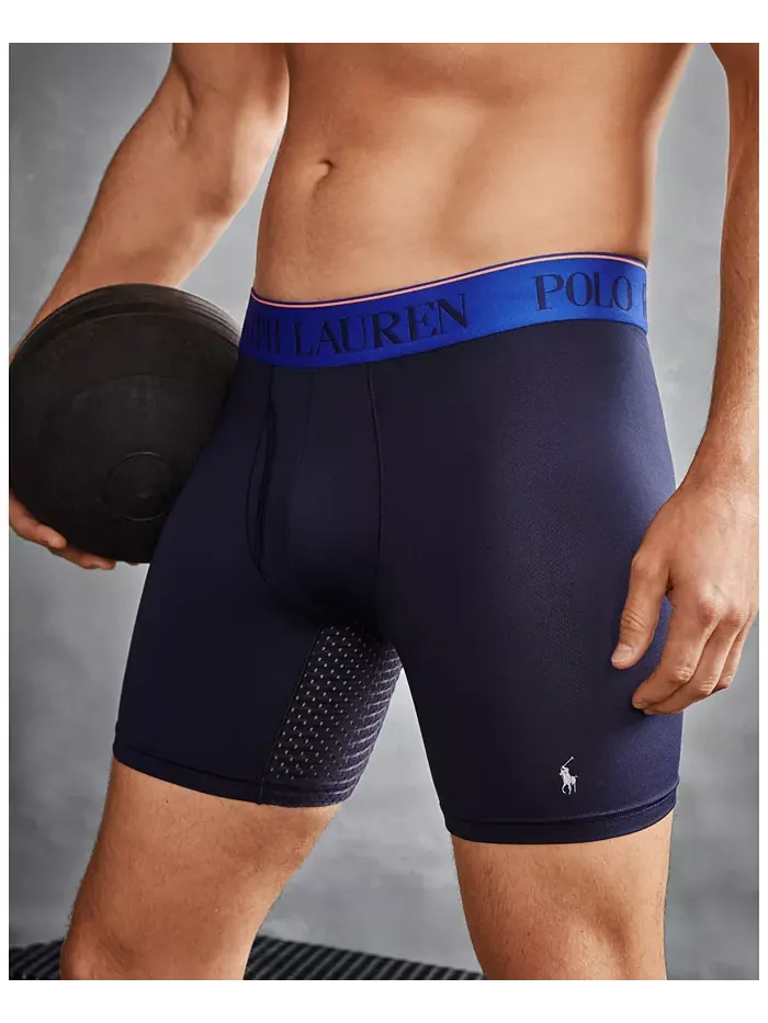 Мужские боксеры Flex Performance Air, 3 шт Polo Ralph Lauren — изображение 3 из 7, синий