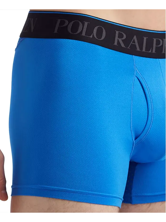 Мужские боксеры Flex Performance Air, 3 шт Polo Ralph Lauren — изображение 4 из 7, красный