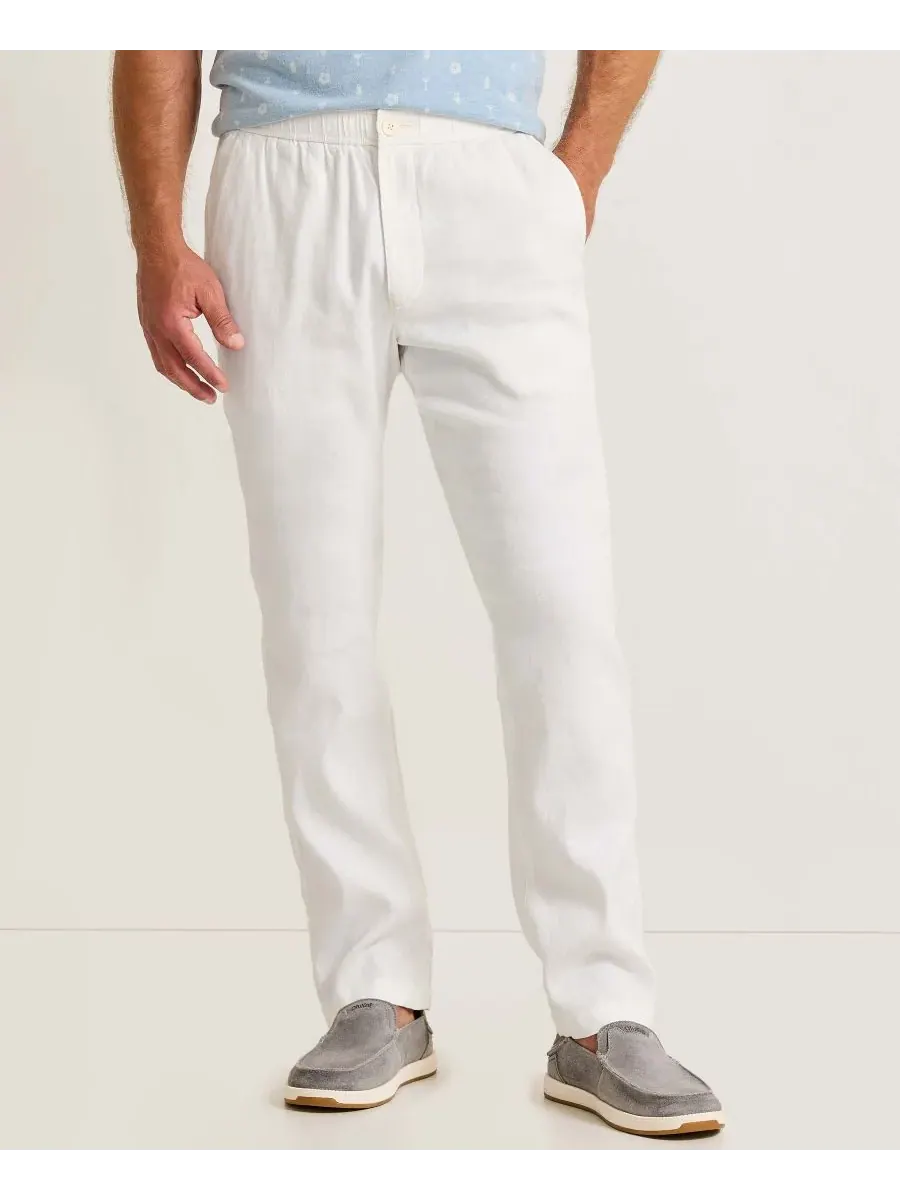 Мужские классические брюки Beach Coast из смесовой льняной ткани Tommy Bahama — 1