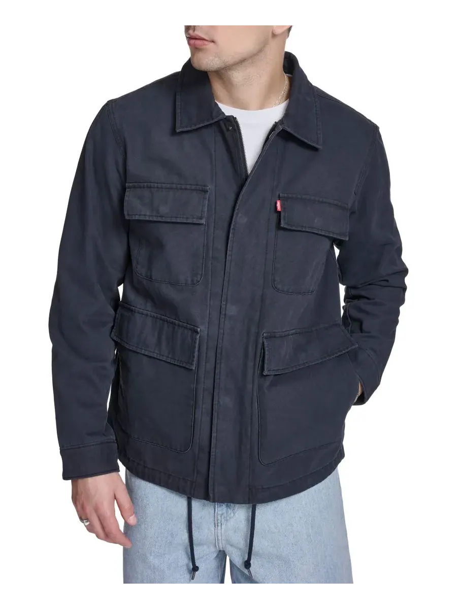 Levi's Мужская полевая куртка из хлопчатобумажной парусины