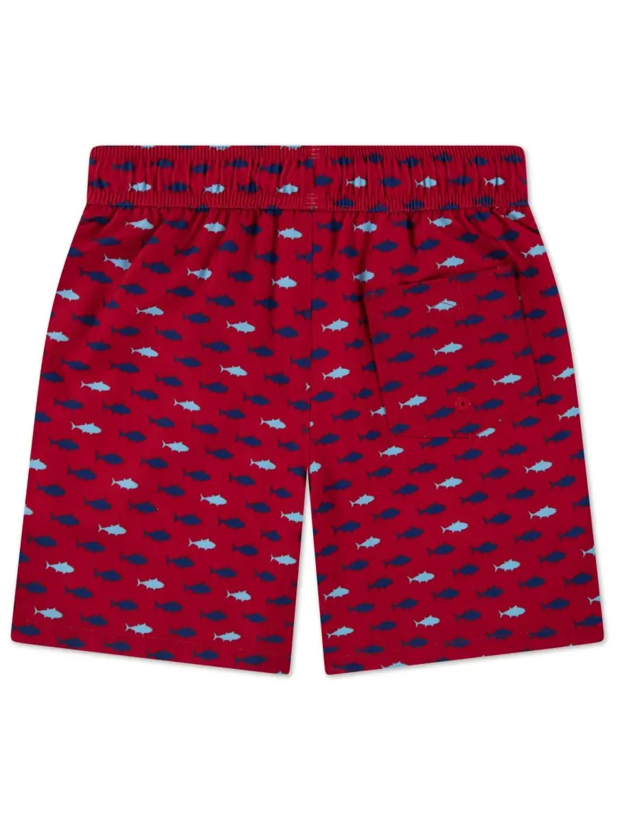 Плавки с принтом для мальчиков Abercrombie kids — изображение 2 из 4, зеленый