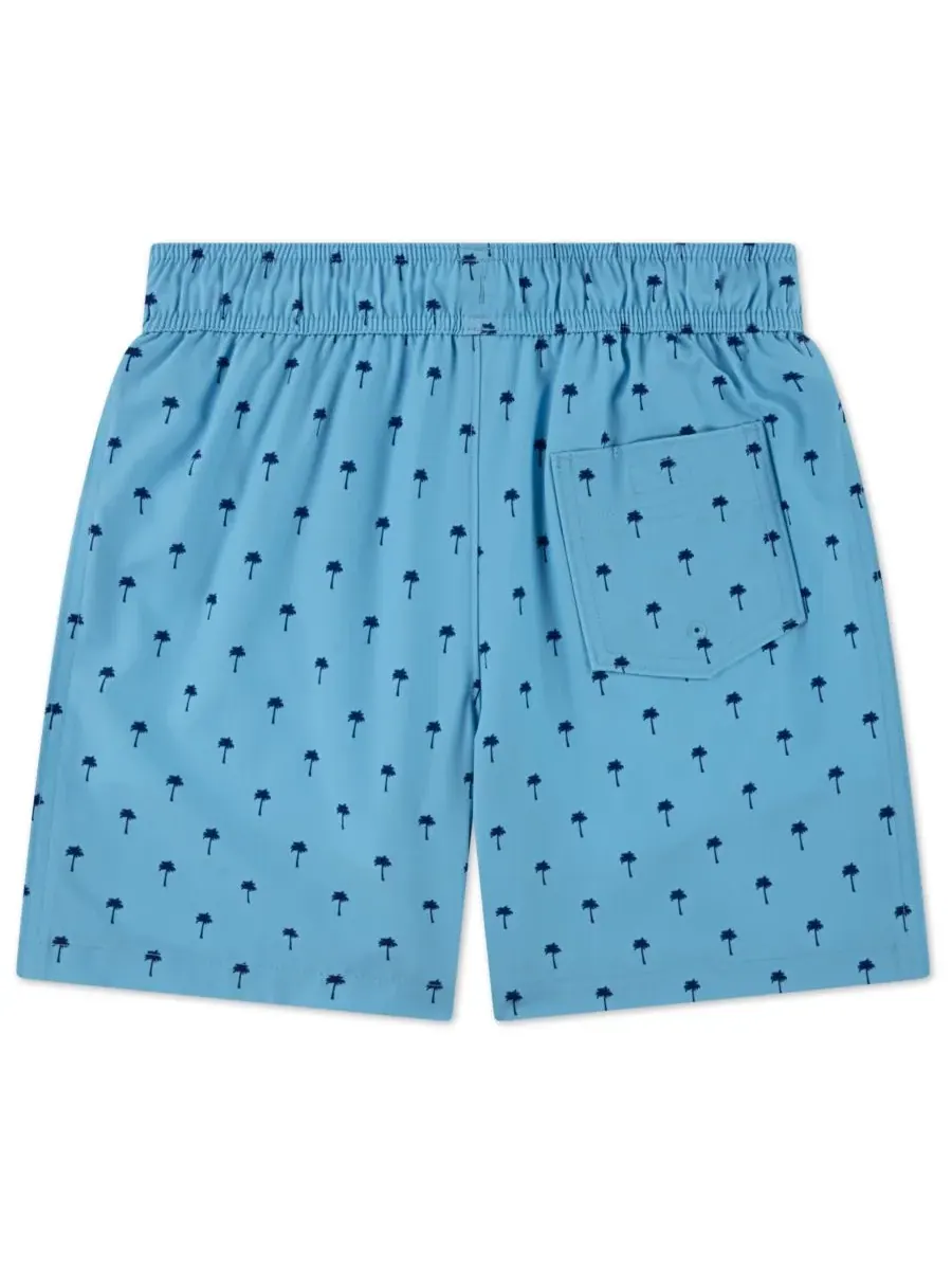 Плавки с принтом для мальчиков Abercrombie kids — изображение 2 из 4, синий