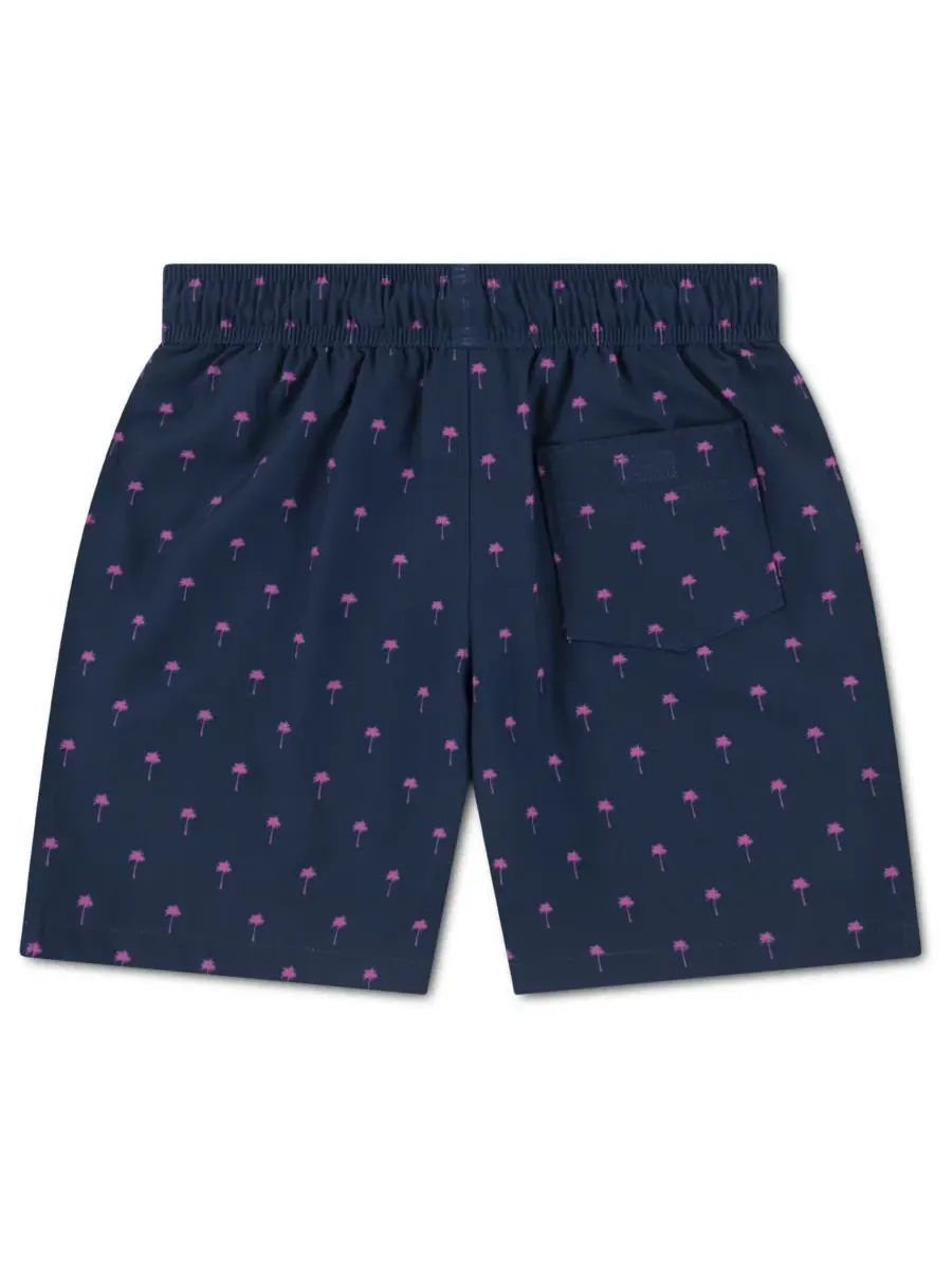 Плавки с принтом для мальчиков Abercrombie kids — изображение 2 из 4, темно-синий