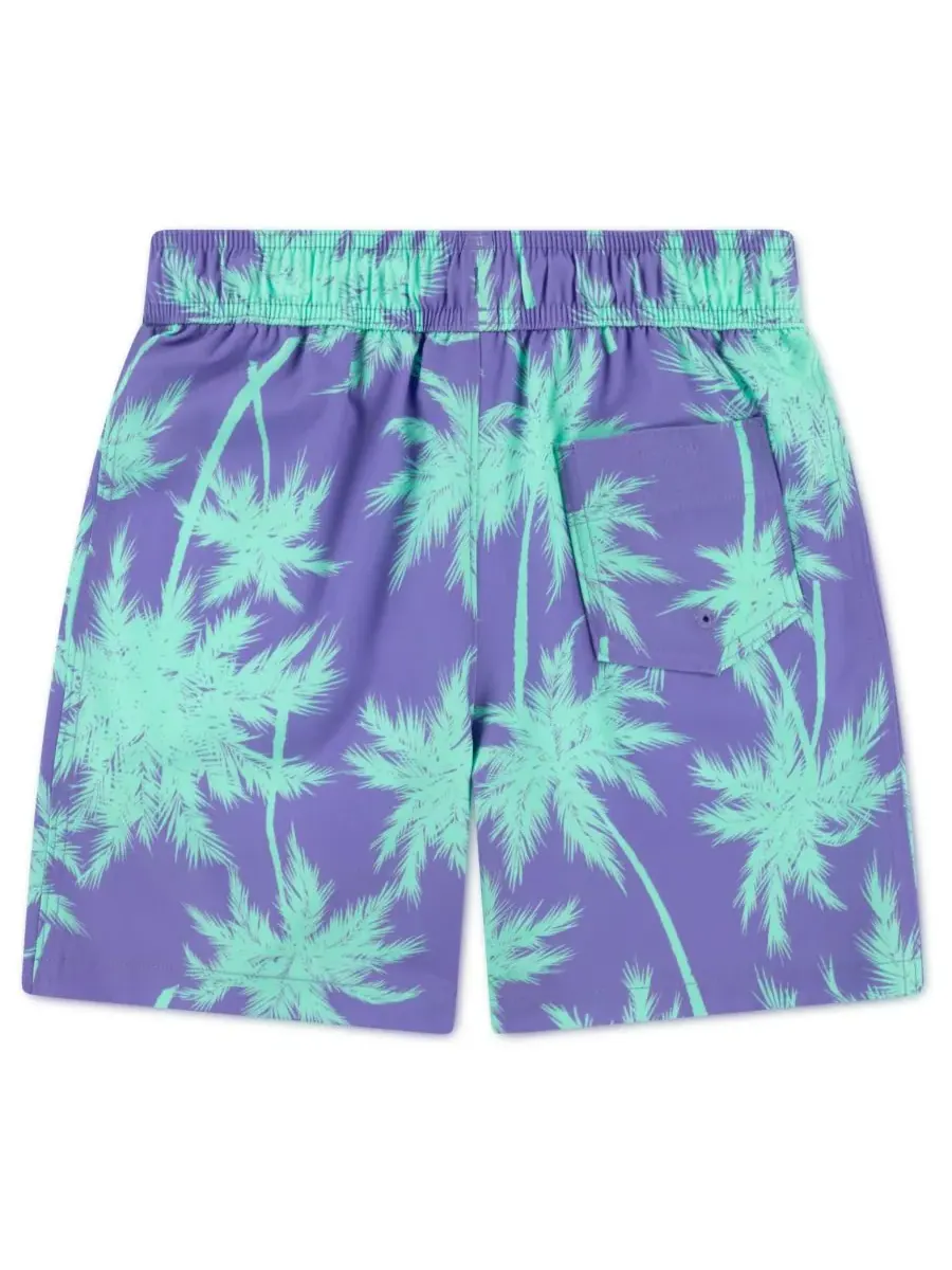 Плавки с принтом для мальчиков Abercrombie kids — изображение 2 из 4, фиолетовый