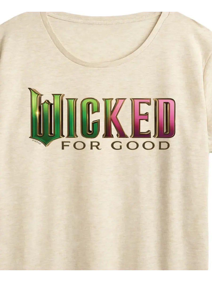 Футболка с коротким рукавом и графическим принтом Wicked больших размеров Hybrid Apparel — изображение 2 из 3, бежевый/хаки