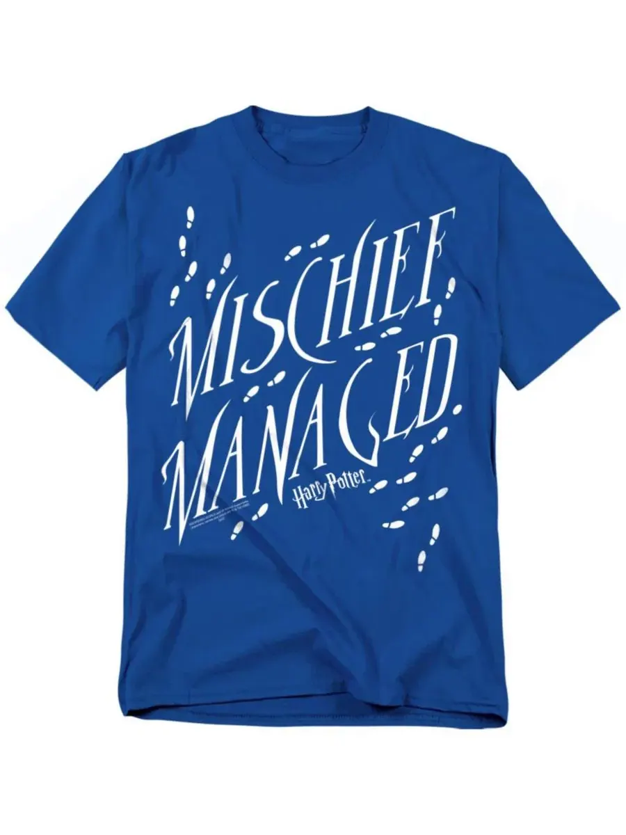 Футболка Mischief Managed 4 Harry Potter — изображение 1 из 3, королевский