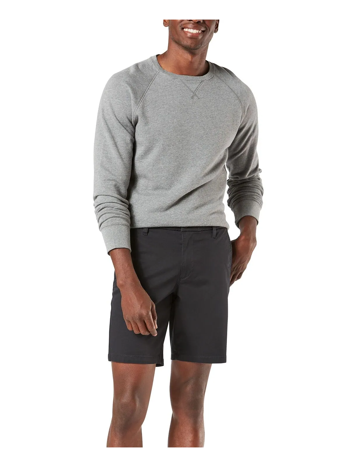 Мужские однотонные шорты ultimate supreme flex stretch Dockers