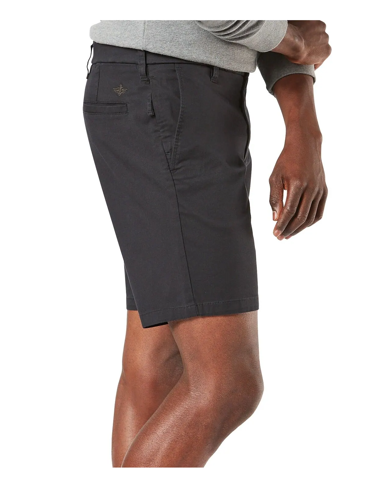 Мужские однотонные шорты ultimate supreme flex stretch Dockers — изображение 3 из 3, черный