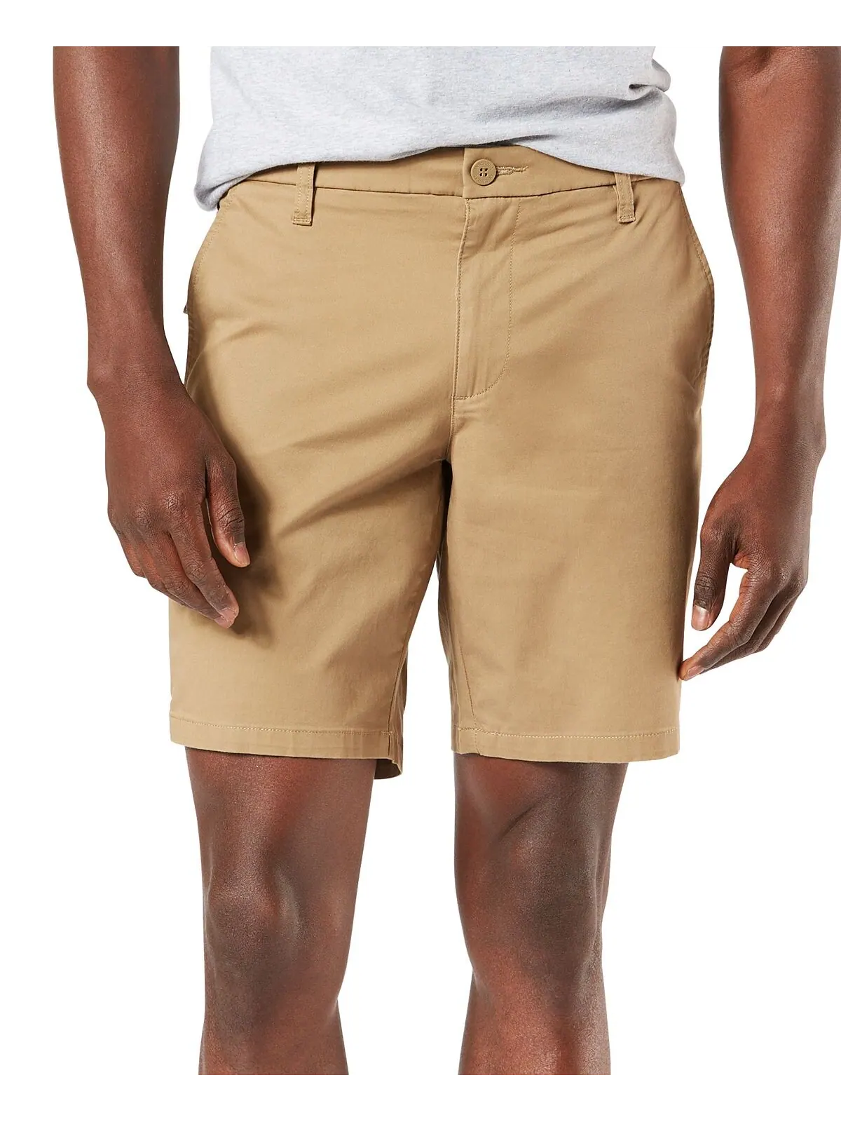 Мужские однотонные шорты ultimate supreme flex stretch Dockers