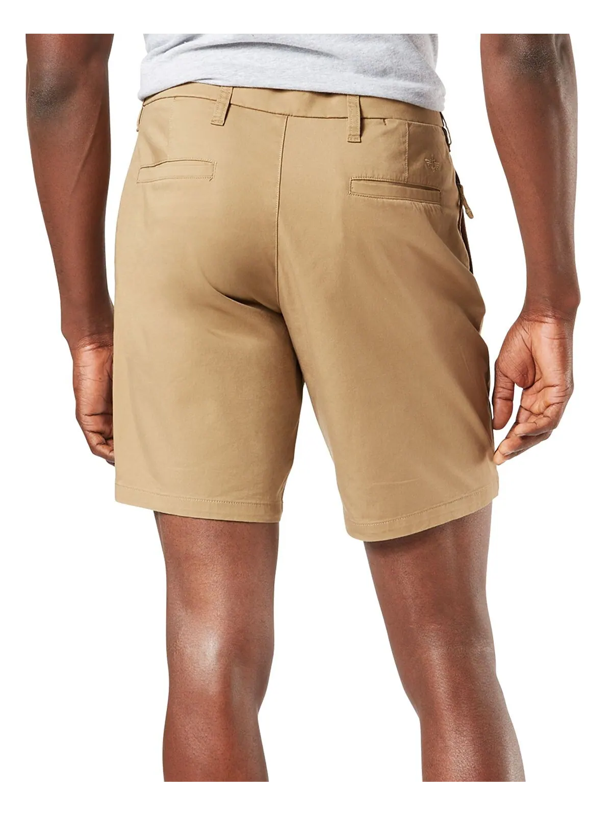 Мужские однотонные шорты ultimate supreme flex stretch Dockers — изображение 2 из 3, хаки