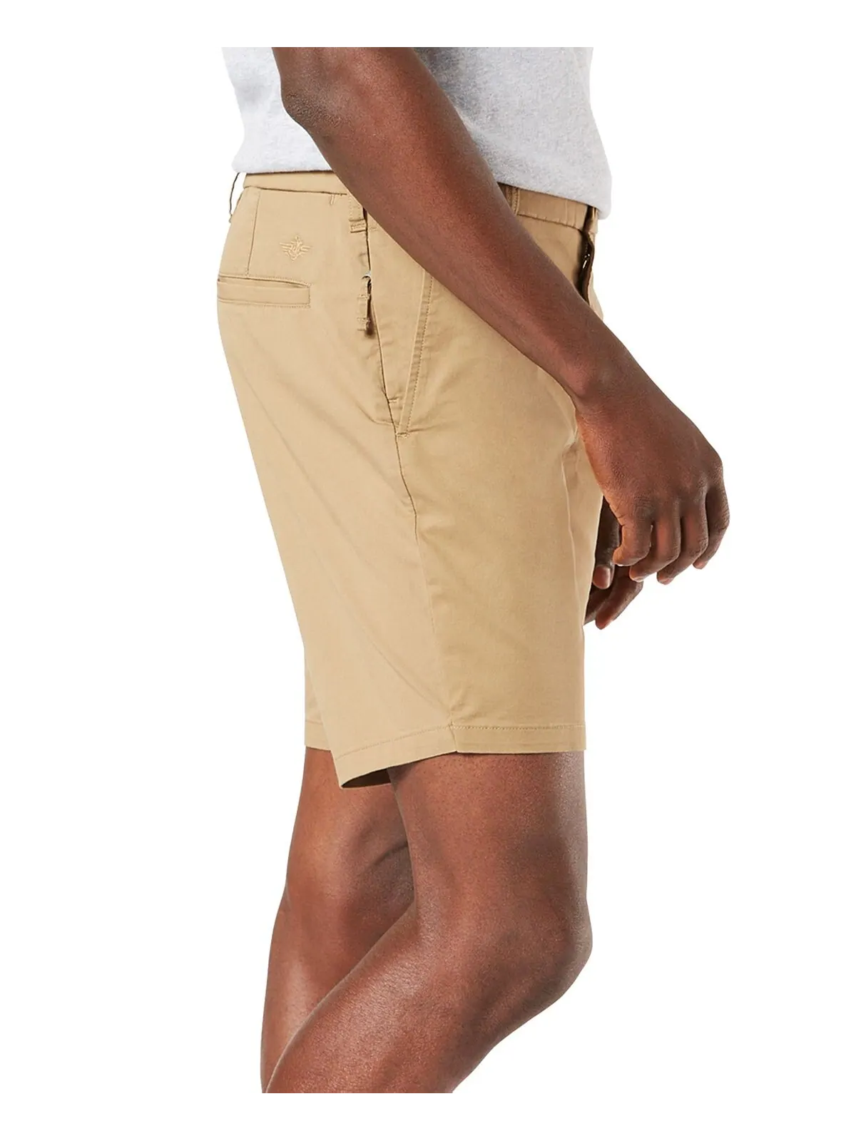 Мужские однотонные шорты ultimate supreme flex stretch Dockers — изображение 3 из 3, хаки