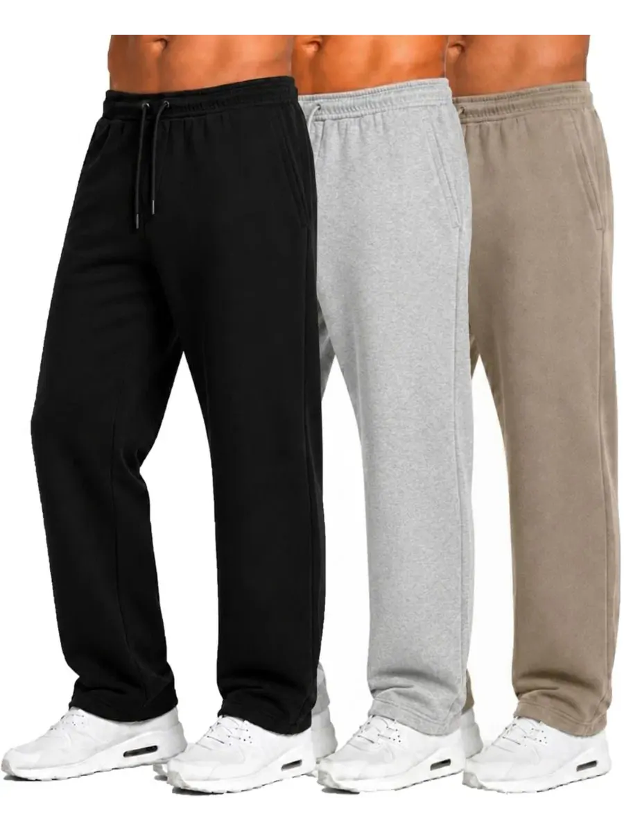 Спортивные брюки из футера с технологией Tech Fleece, комплект из 3 шт Blu Rock