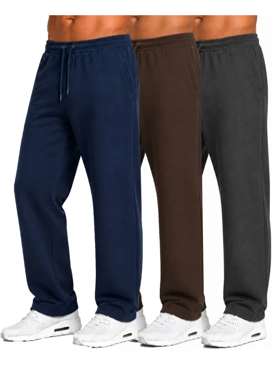 Спортивные брюки из футера с технологией Tech Fleece, комплект из 3 пар Blu Rock