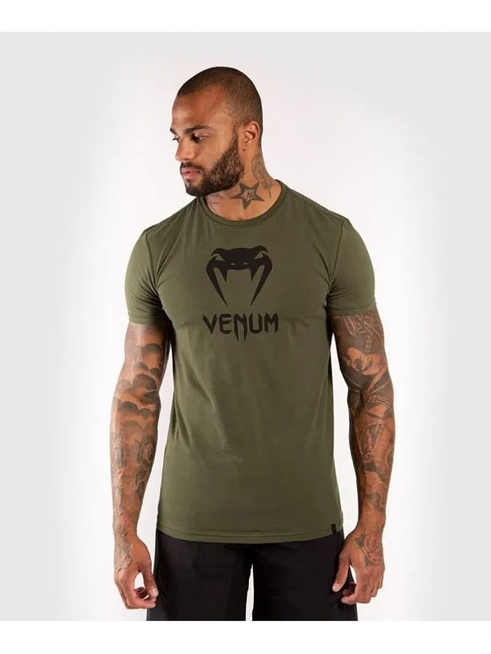 Мужская футболка Venum Classic — зеленый