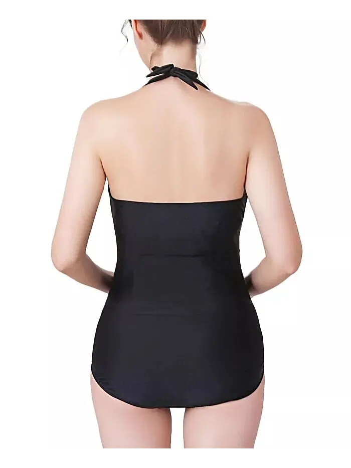 Сплошной купальник Dana Maternity UPF 50+ kimi + kai — изображение 3 из 3, черный