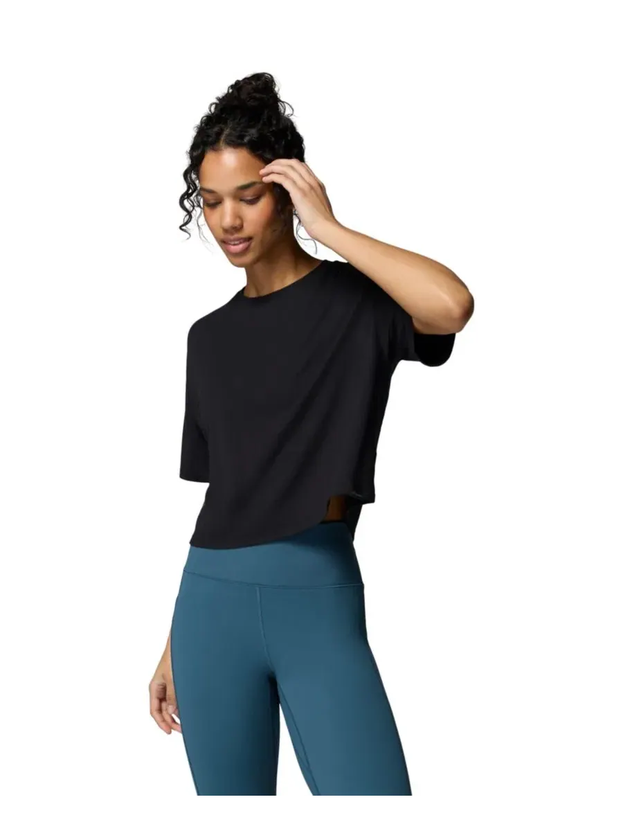 Женская футболка-шорты CSC Soft Stretch Shortie SS Tee Columbia — изображение 2 из 6, черный