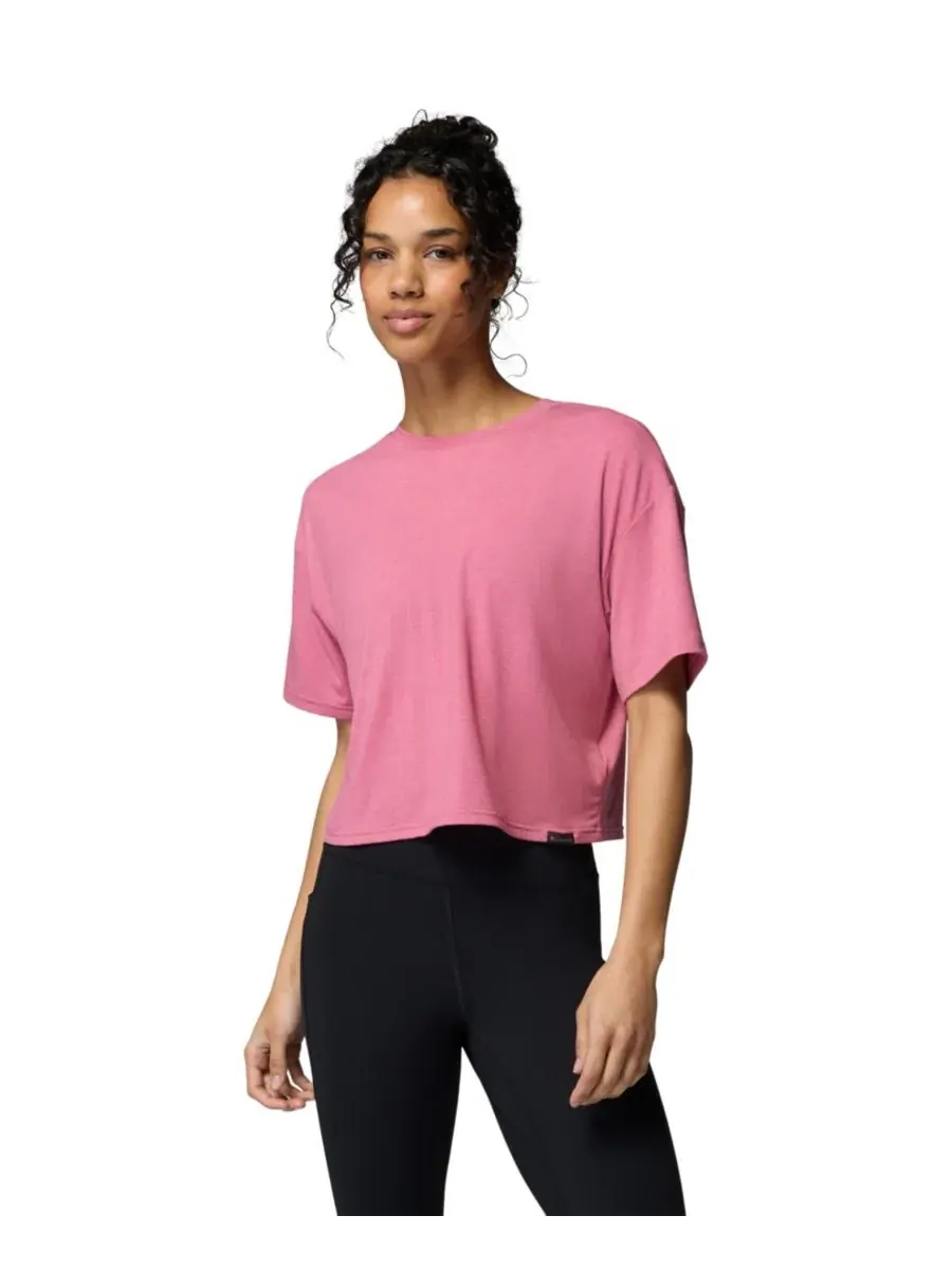 Женская футболка-шорты CSC Soft Stretch Shortie SS Tee Columbia