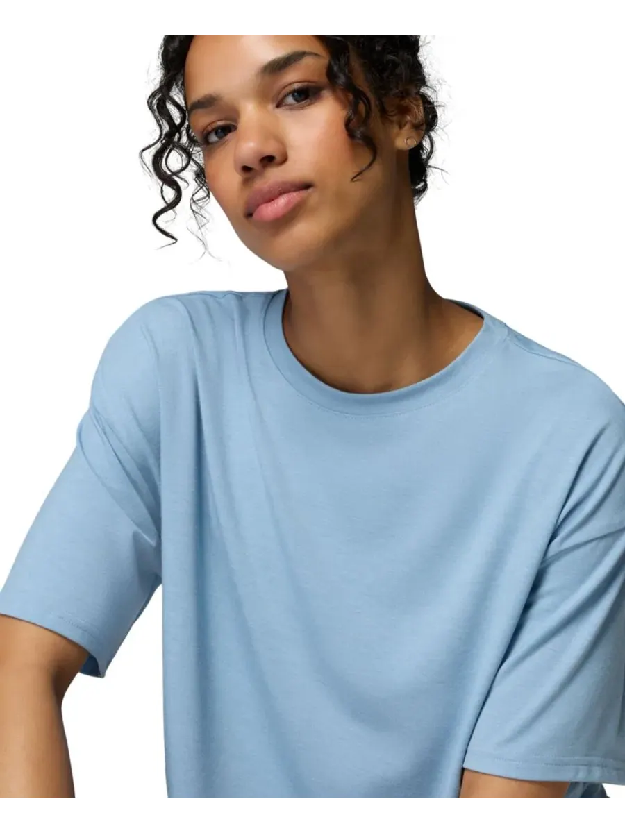 Женская футболка-шорты CSC Soft Stretch Shortie SS Tee Columbia — изображение 3 из 5, синий