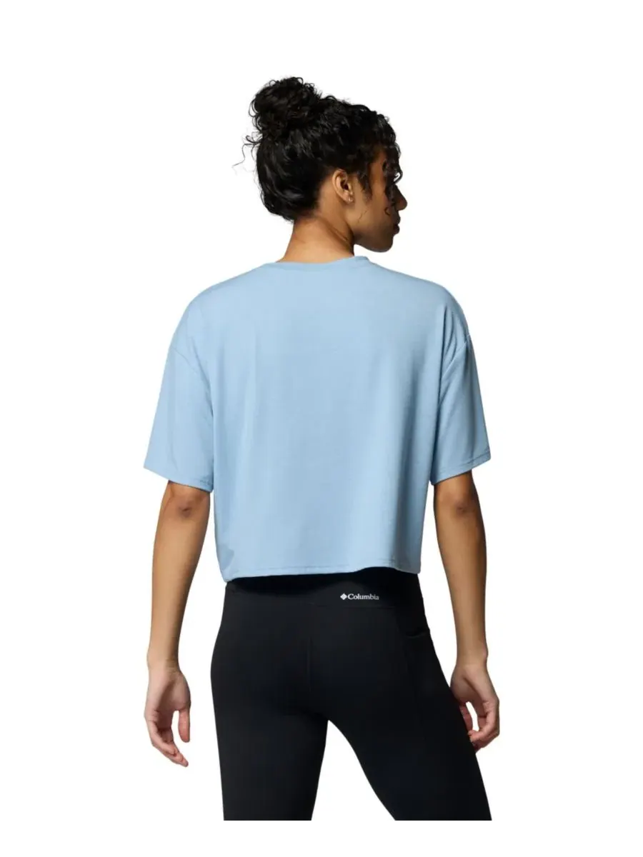 Женская футболка-шорты CSC Soft Stretch Shortie SS Tee Columbia — изображение 5 из 5, синий