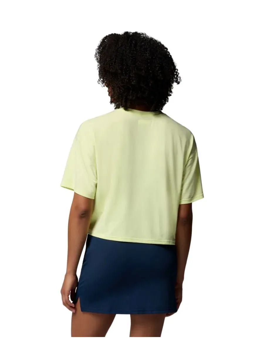 Женская футболка-шорты CSC Soft Stretch Shortie SS Tee Columbia — изображение 6 из 8, оранжевый