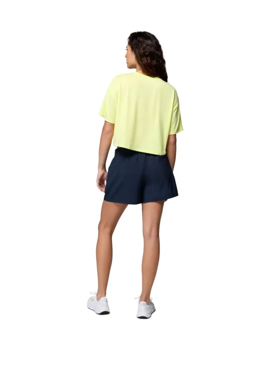 Женская футболка-шорты CSC Soft Stretch Shortie SS Tee Columbia — изображение 8 из 8, оранжевый