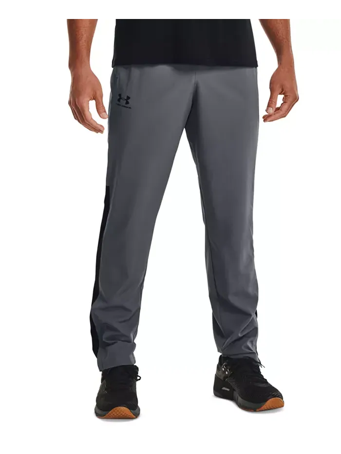 Мужские тренировочные брюки Vital Woven Under Armour — изображение 1 из 2, серый