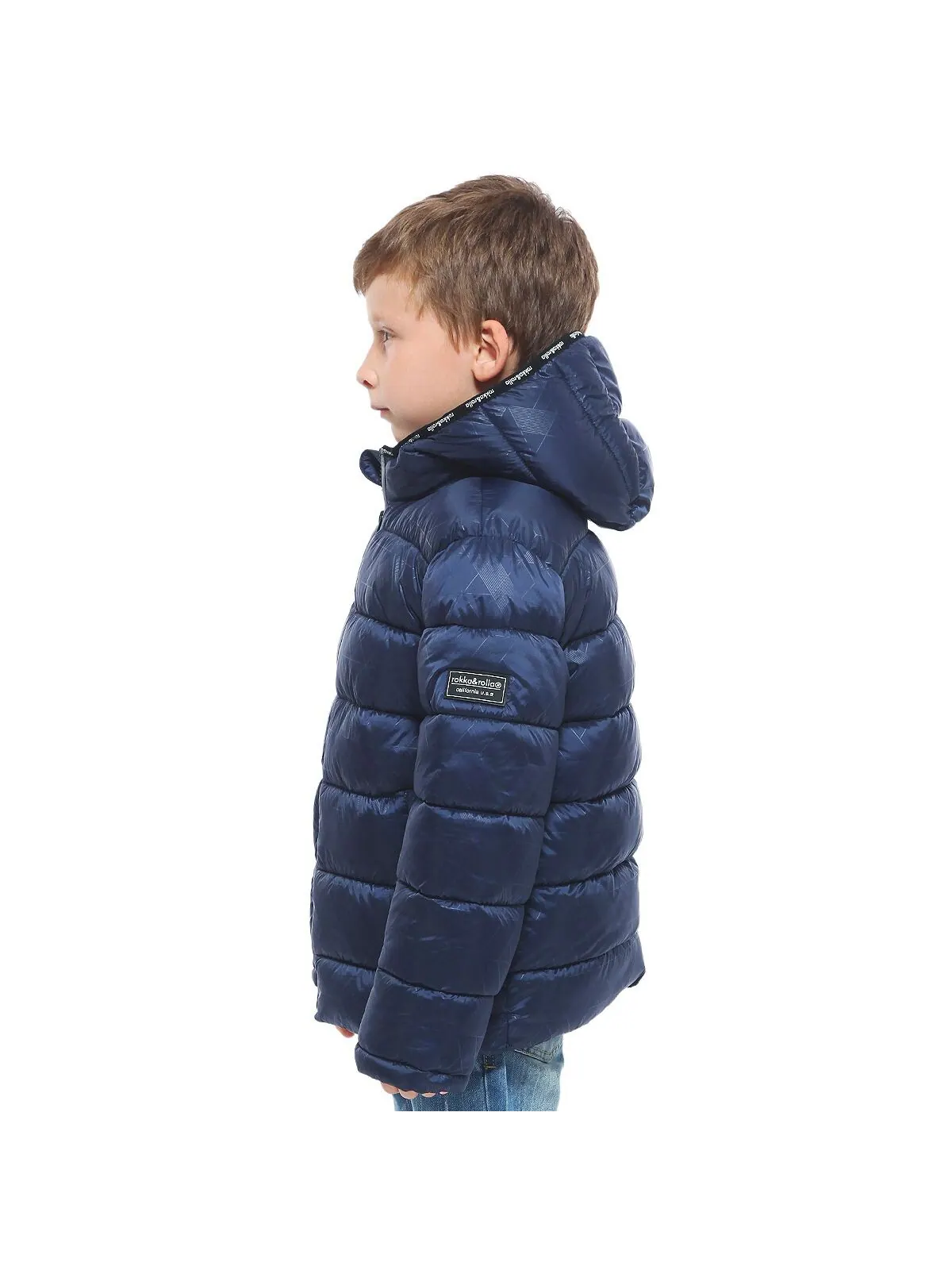 Тяжелая куртка-пуховик для маленьких и больших мальчиков Bubble Coat Rokka&Rolla — изображение 3 из 3