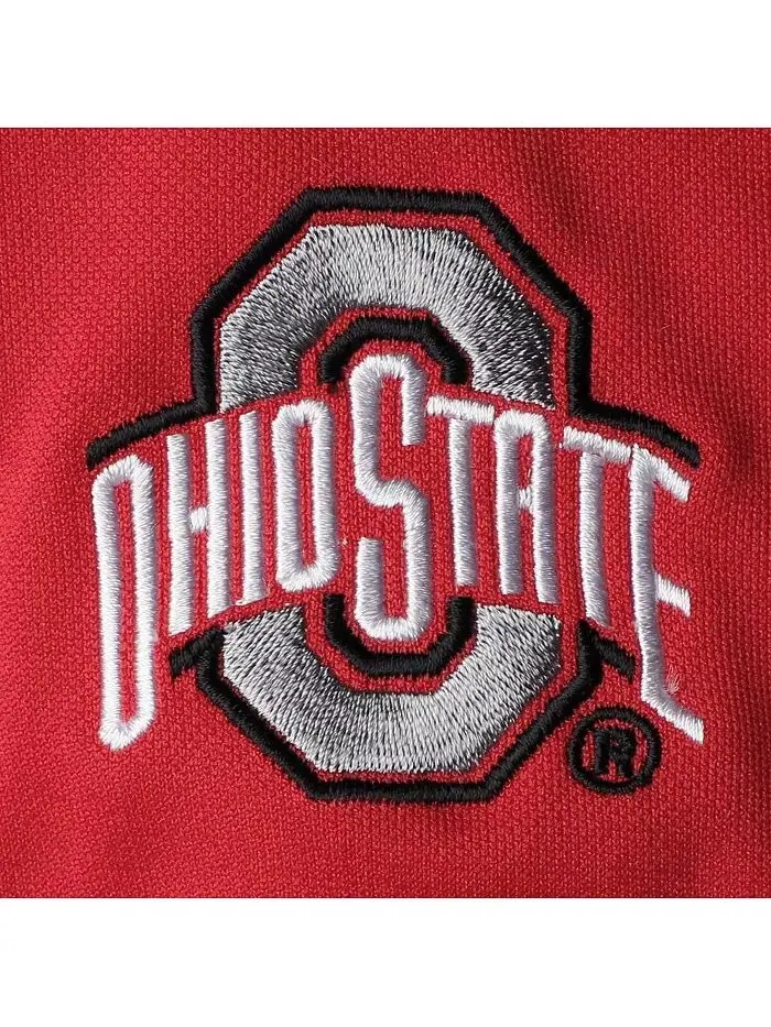 Комплект из двух предметов для поддержки малышей-девочек Scarlet Ohio State Buckeyes Little King — изображение 2 из 2