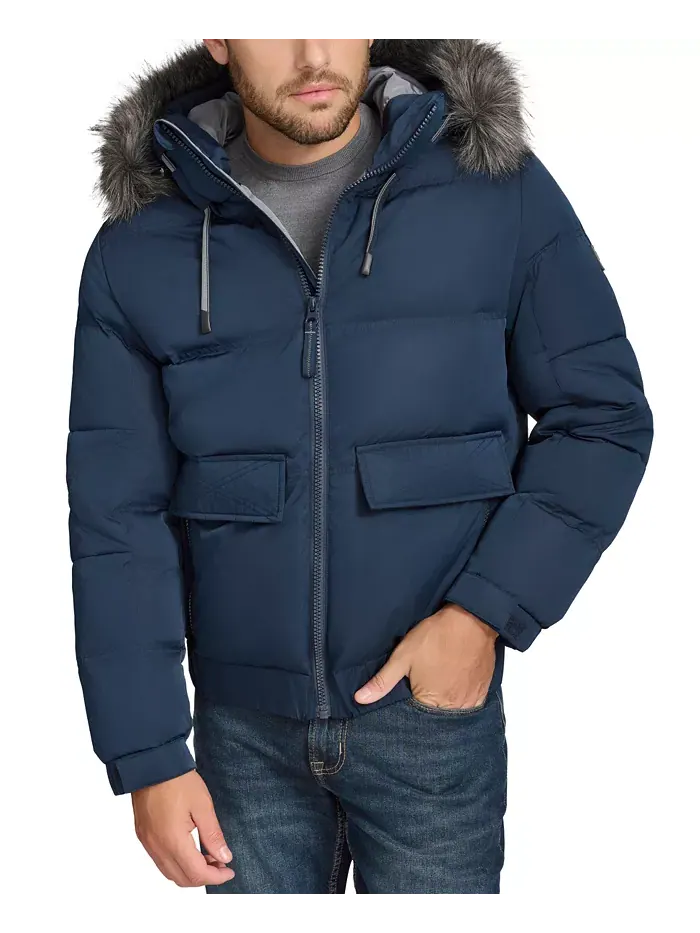 Мужская утепленная куртка Lithgow Marc New York