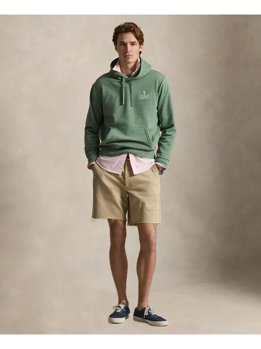 Худи с капюшоном и длинным рукавом, классический крой Polo Ralph Lauren — изображение 2 из 5, усталость