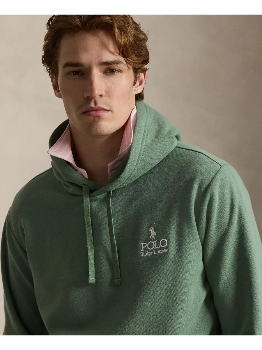 Худи с капюшоном и длинным рукавом, классический крой Polo Ralph Lauren — изображение 3 из 5, усталость