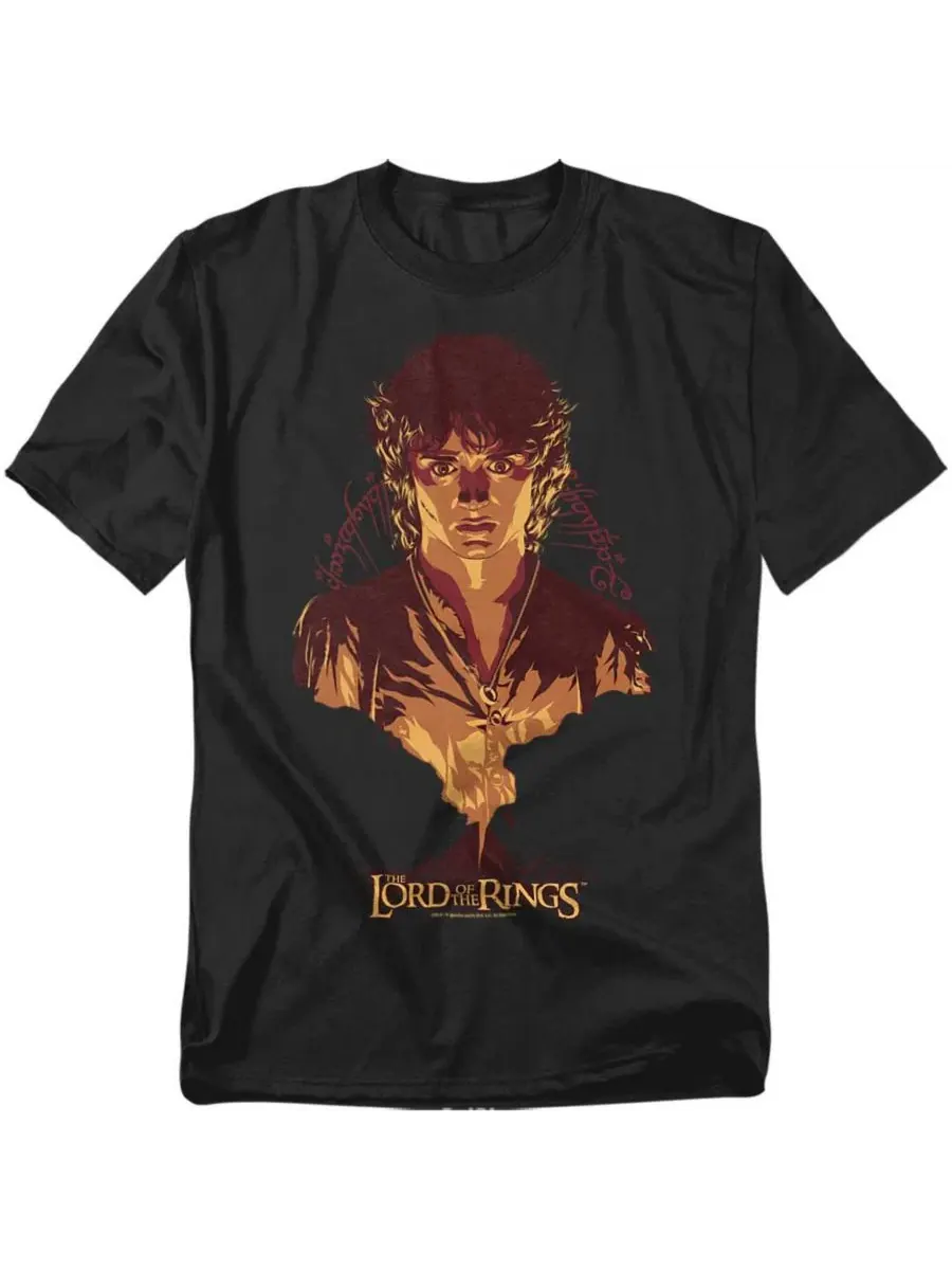 Футболка с принтом Frodo Mount Doom Lord Of The Rings — черный