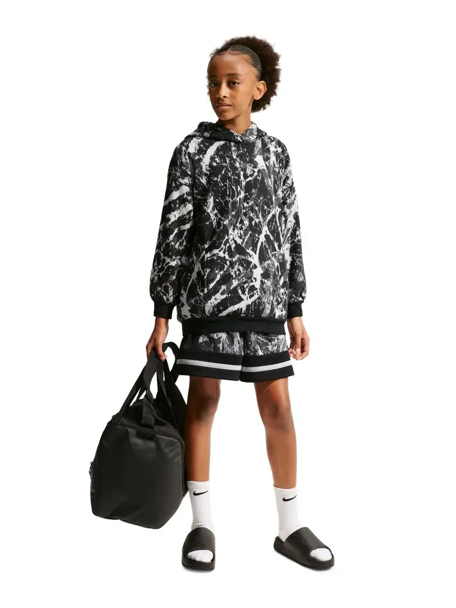 Худи Nike Ja Morant Club Fleece Oversized — изображение 5 из 7, черный