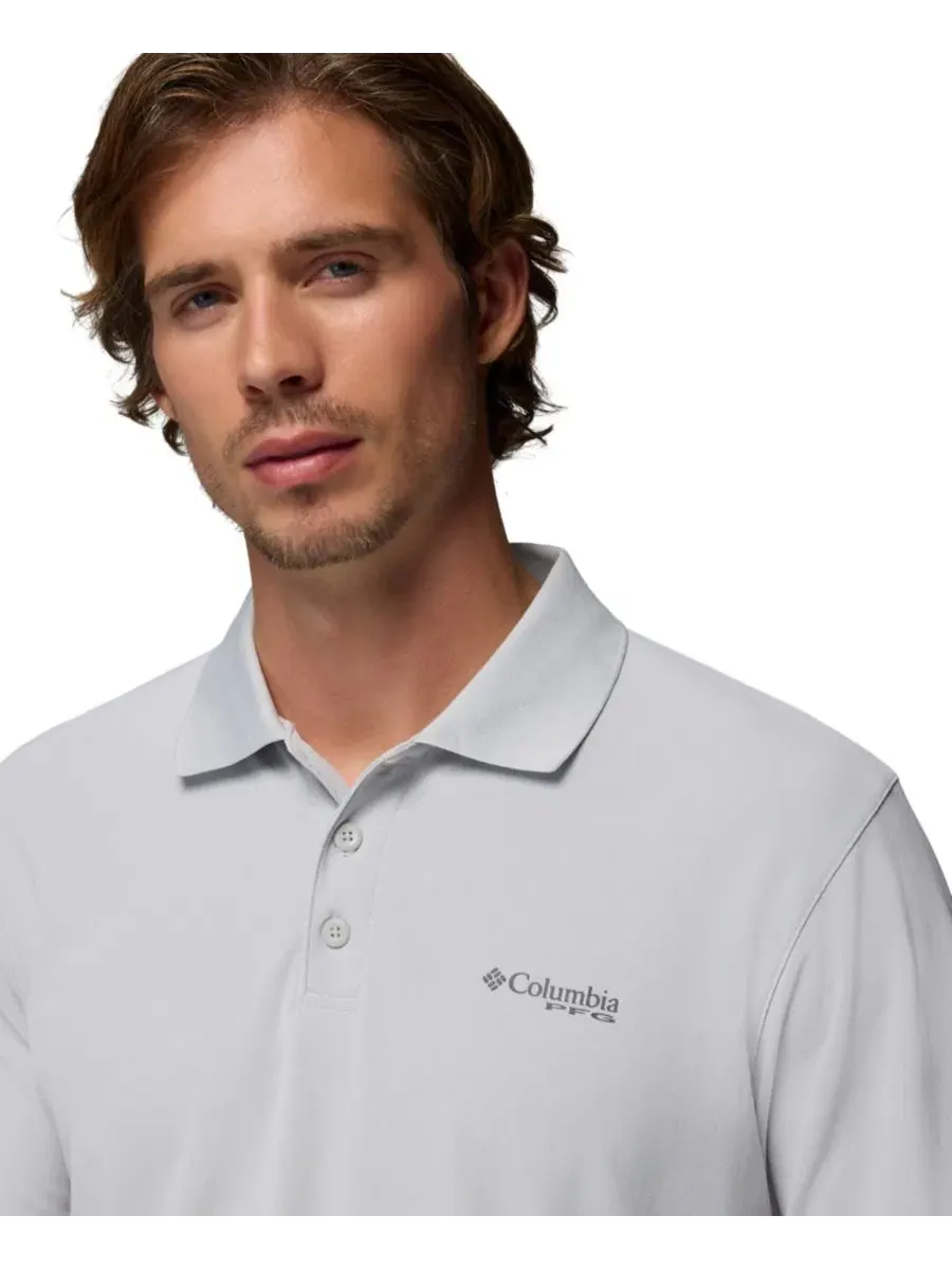 Поло Columbia Freezer Regular-Fit — изображение 3 из 6, серый