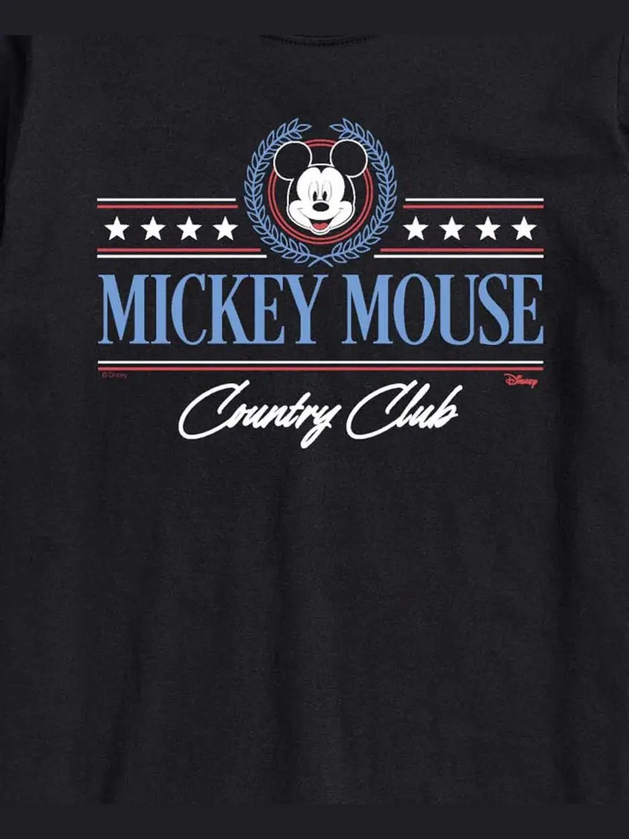 Футболка с коротким рукавом Mickey Mouse Country Club AIRWAVES — изображение 3 из 3, черный
