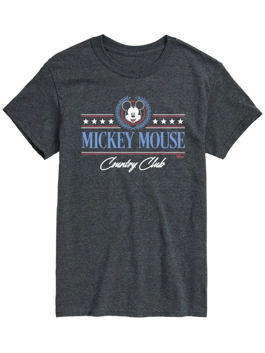 Футболка с коротким рукавом Disney Mickey Mouse Country Club AIRWAVES — изображение 1 из 3, темно-серый