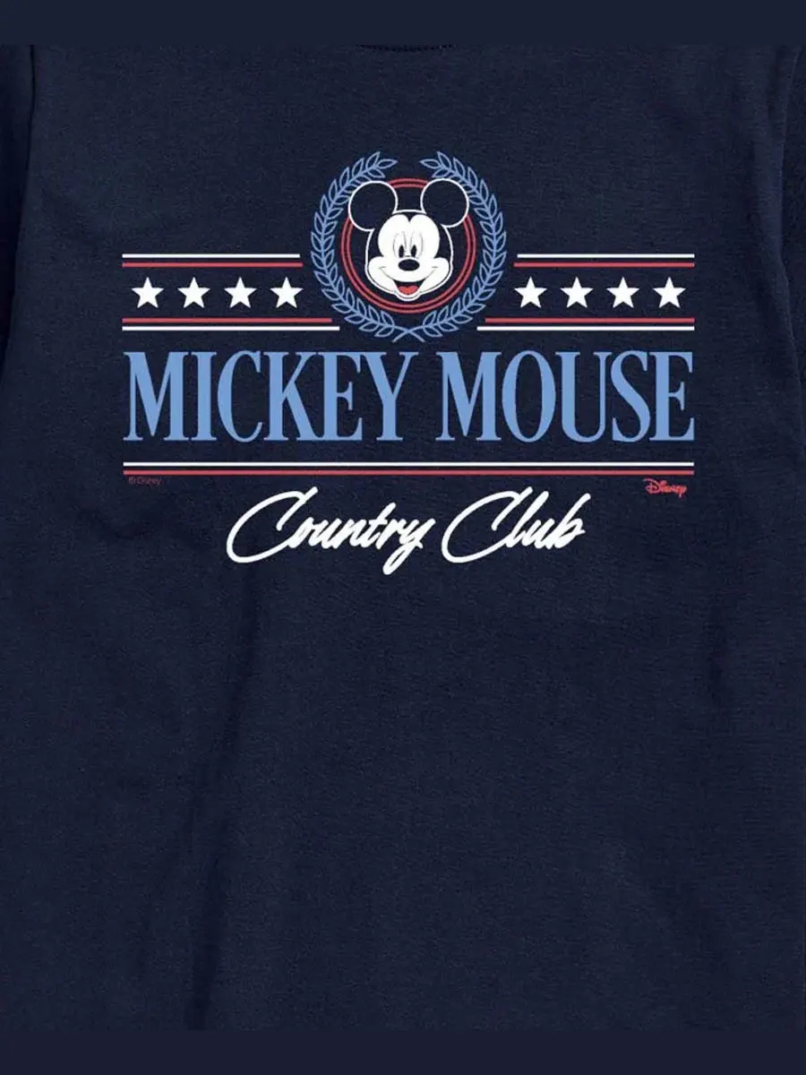 Футболка с коротким рукавом Disney Mickey Mouse Country Club AIRWAVES — изображение 3 из 3, темно-синий