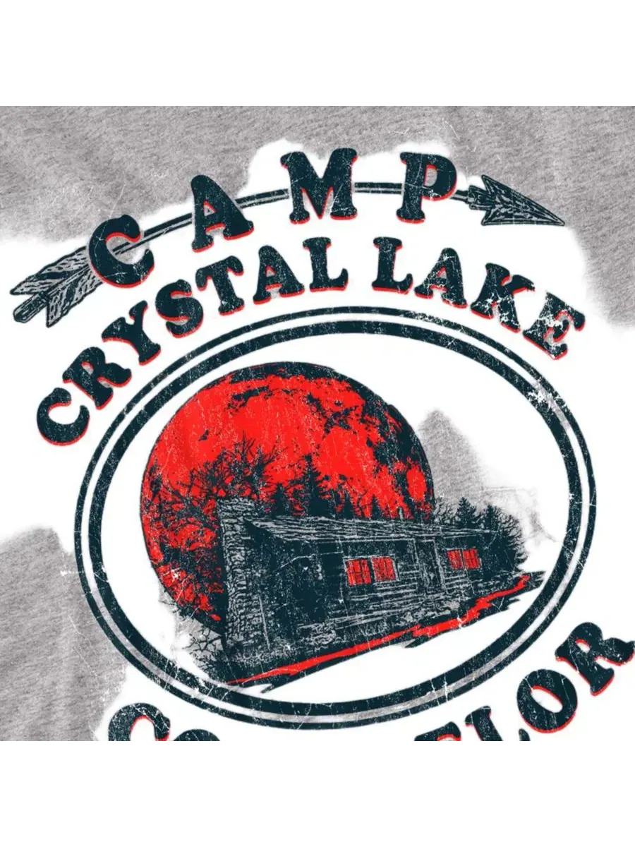 Футболка мужская с длинным рукавом Friday The 13th — изображение 2 из 3, белый
