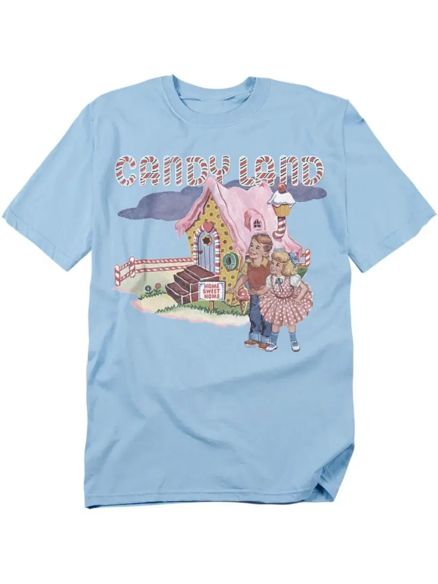 Футболка хлопковая с принтом Candy Land Hasbro+