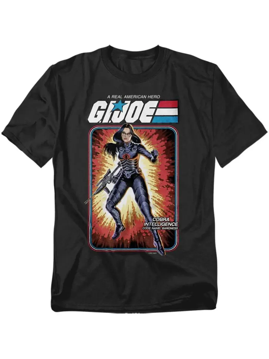 Футболка с принтом G.I. Joe Baroness Card Hasbro+