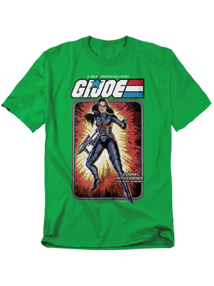 Футболка с принтом G.I. Joe Baroness Card Hasbro+