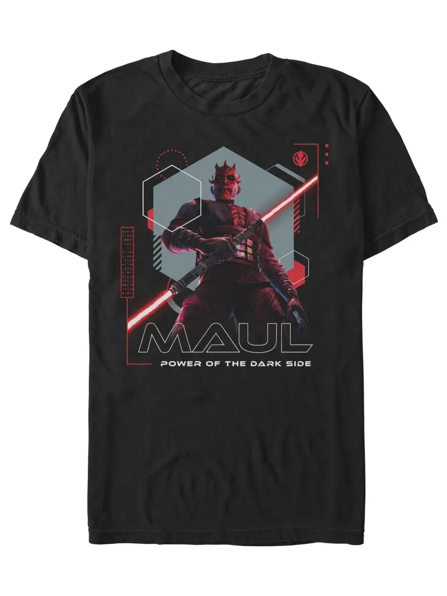 Футболка с принтом Maul Power Of The Dark Side Fifth Sun — изображение 1 из 3, черный