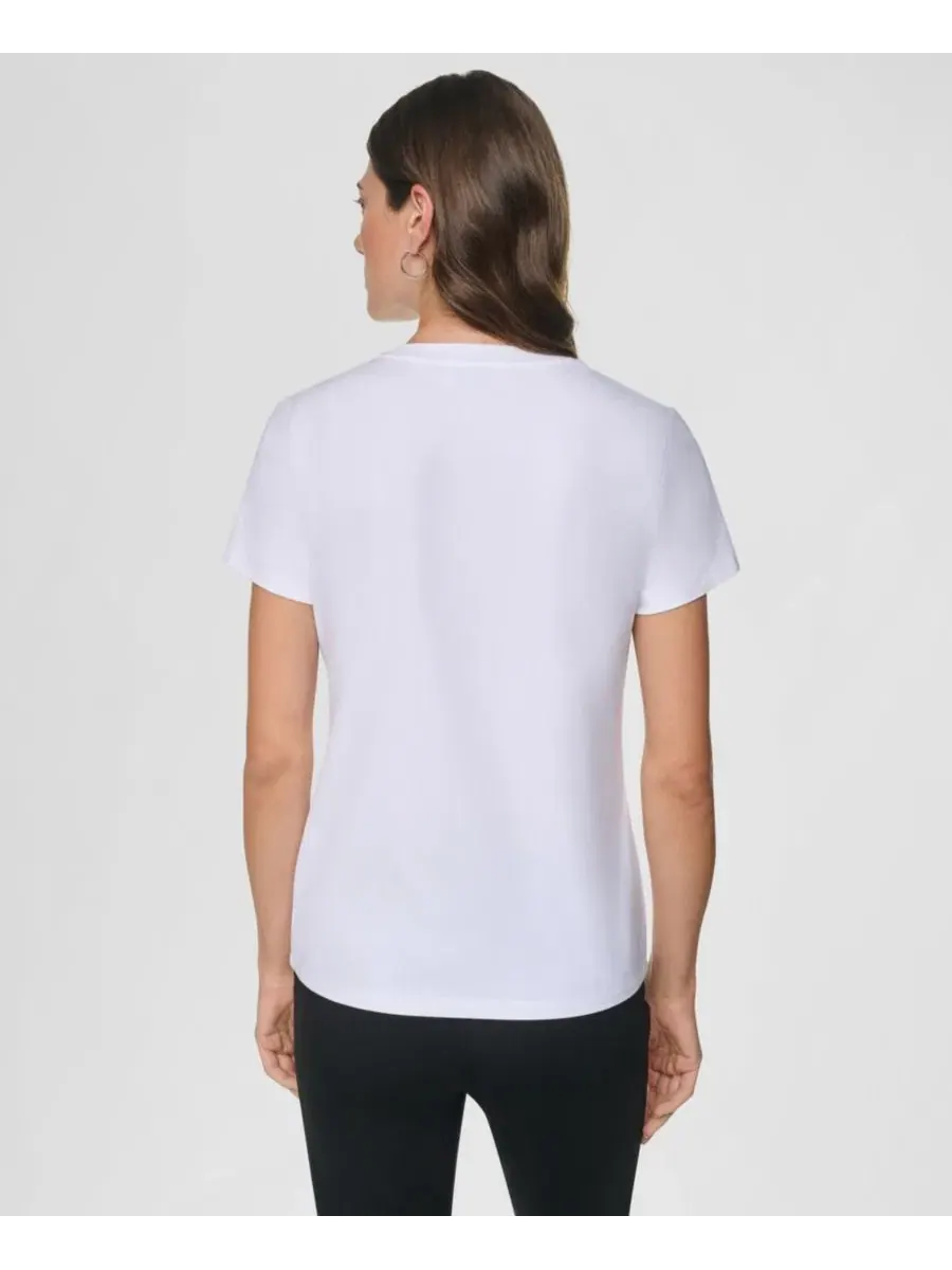 Футболка с графическим принтом Midtown Dog Walker DKNY — изображение 5 из 5, белый