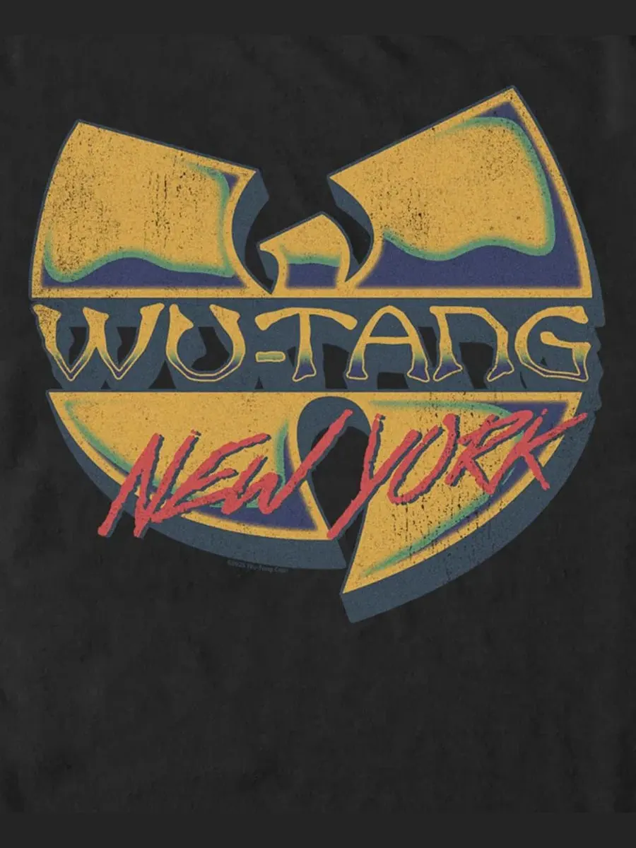 Футболка с принтом Wu Tang New York Fifth Sun — изображение 3 из 3, черный
