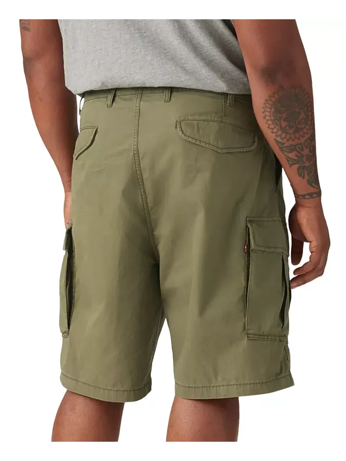 Мужские шорты Big & Tall Carrier длиной 10 дюймов Levi's — изображение 3 из 4, оливковый