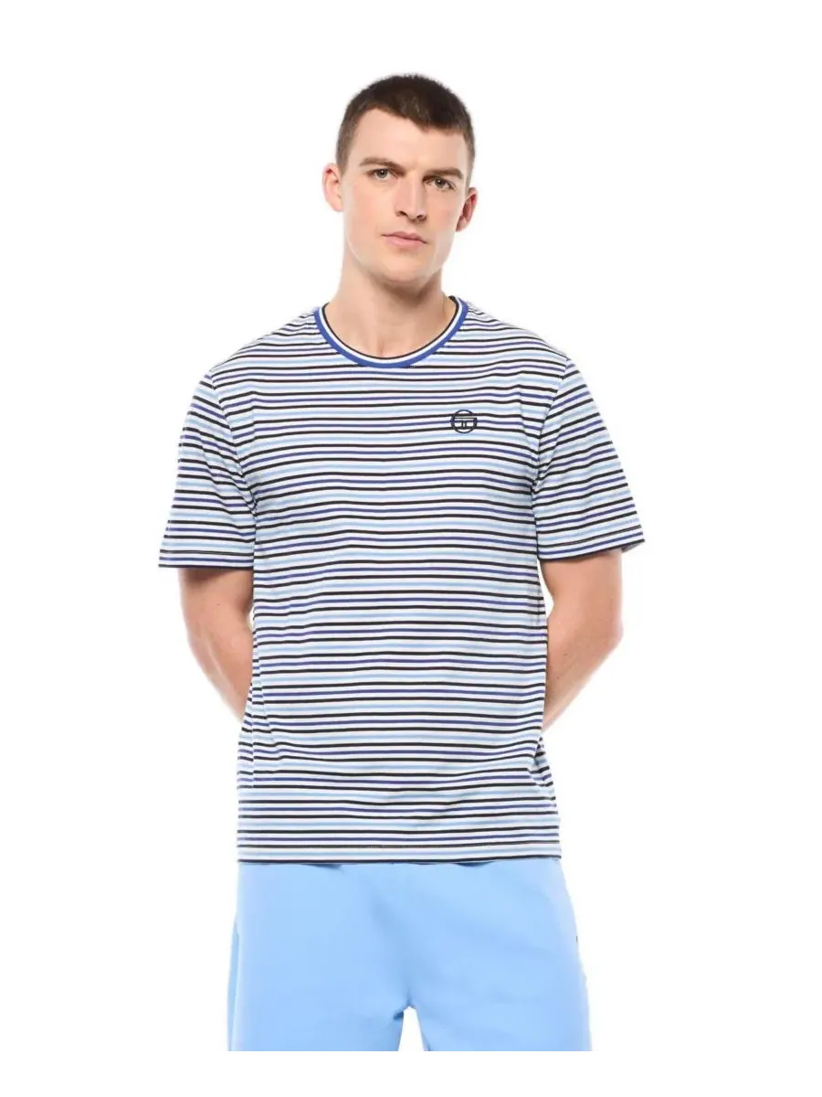 Футболка с текстурным трикотажем Sergio Tacchini