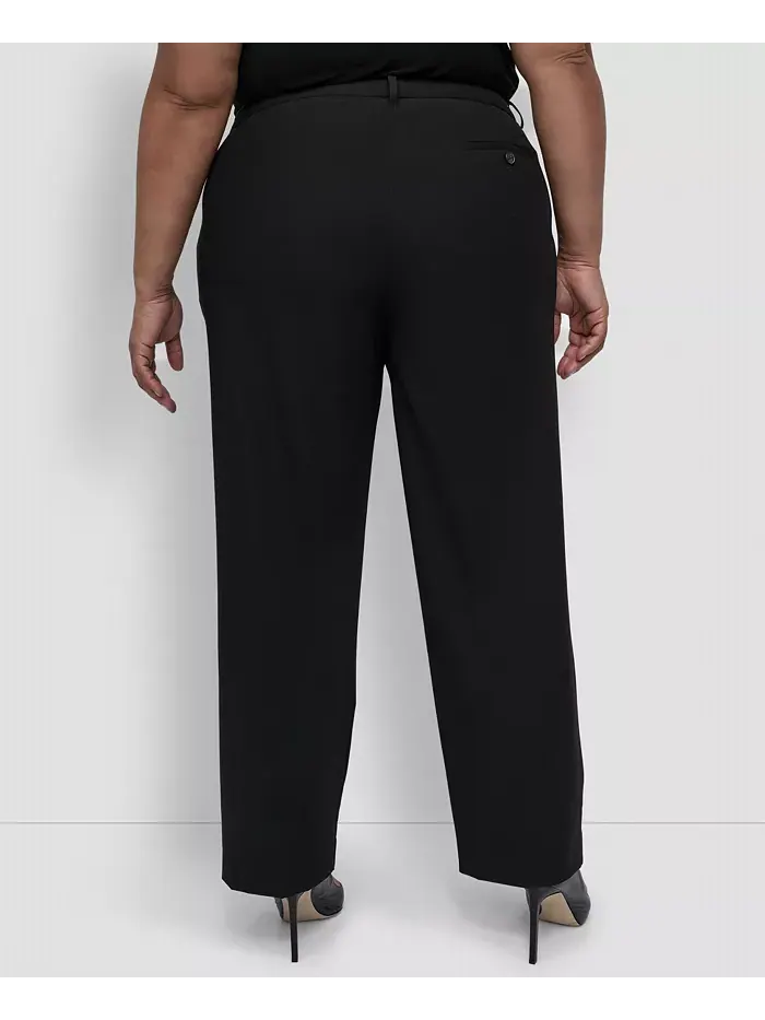 Брюки Modern Fit больших размеров DKNY — изображение 4 из 6, черный
