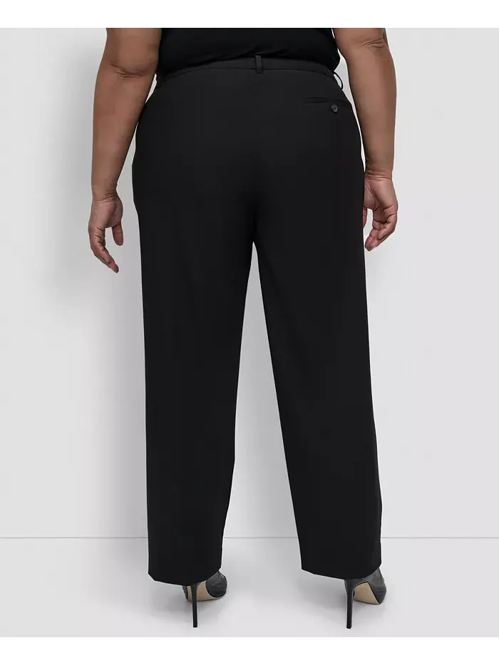 Брюки Modern Fit больших размеров DKNY — изображение 6 из 6, черный