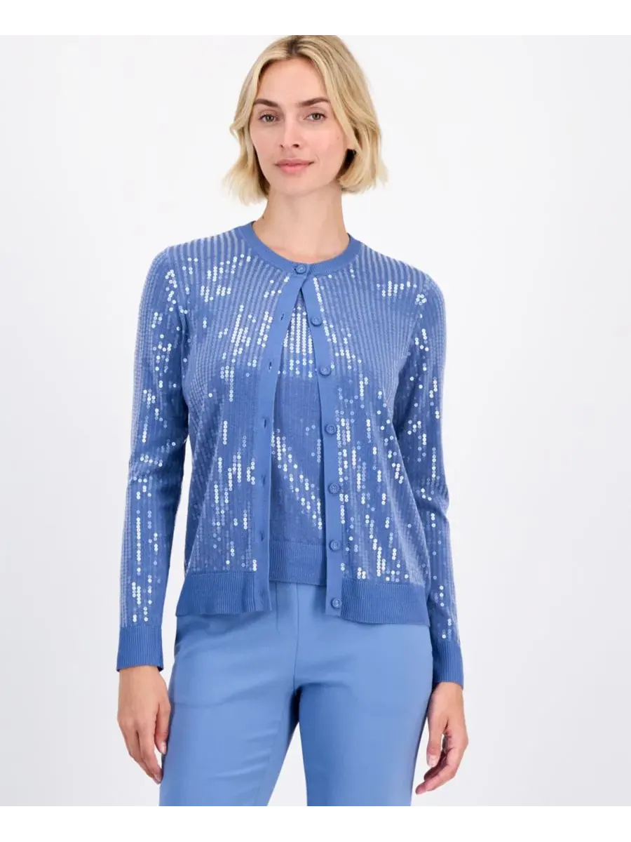 Кардиган с пайетками Anne Klein