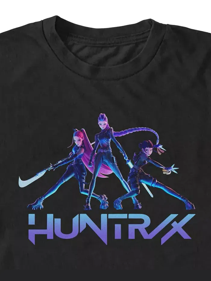 Мужская толстовка K-Pop Demon Hunters Fifth Sun — изображение 2 из 3, черный